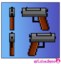 3ds max pistol pixel 3