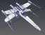 3ds max star wars x-wing starfighter