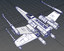 3ds max star wars x-wing starfighter