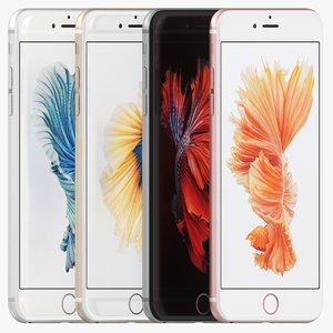 3d apple iphone 6s colors