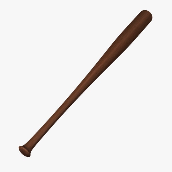 3d baseball bat model