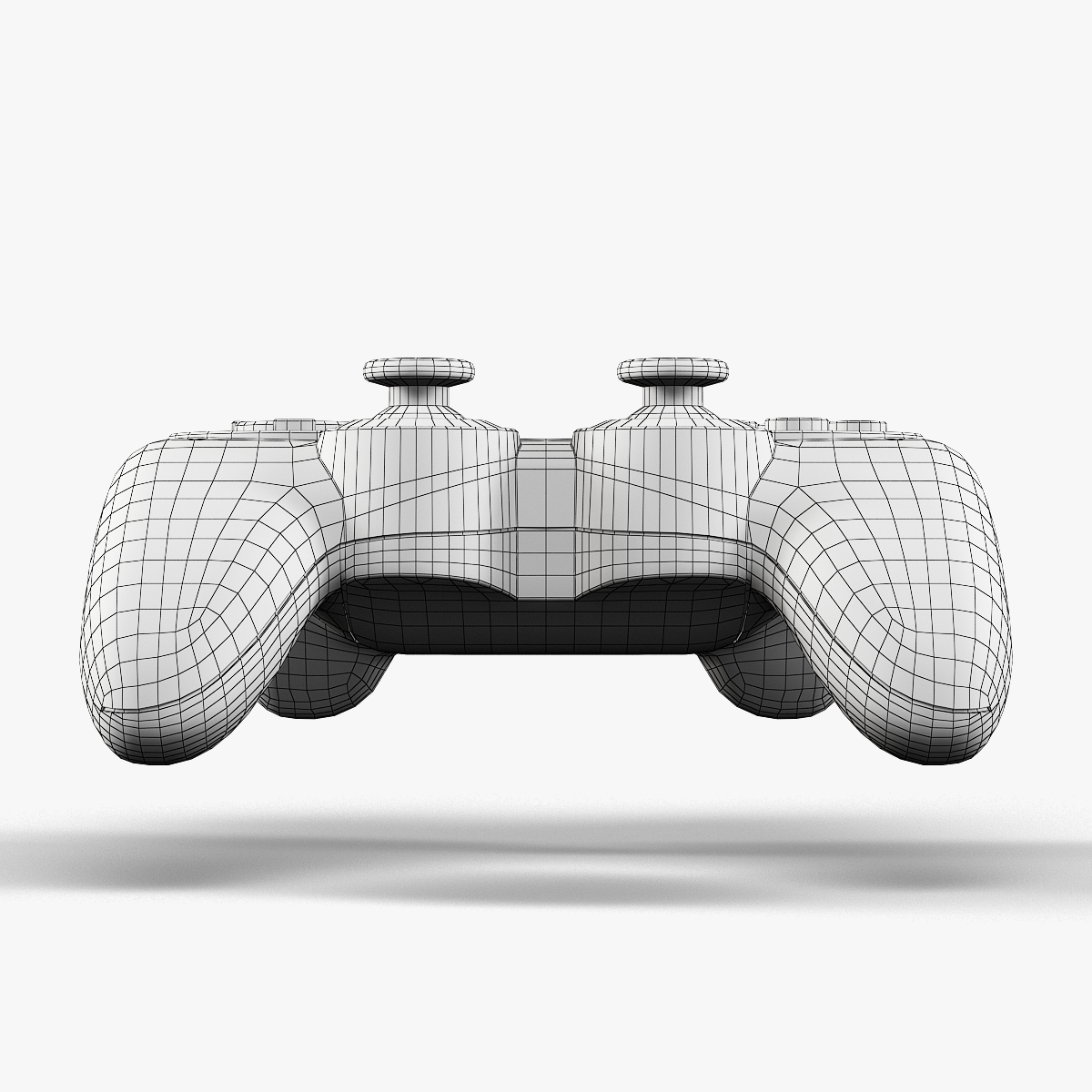 3d model logitech wireless gamepad f710