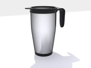 3d model thermos coffee