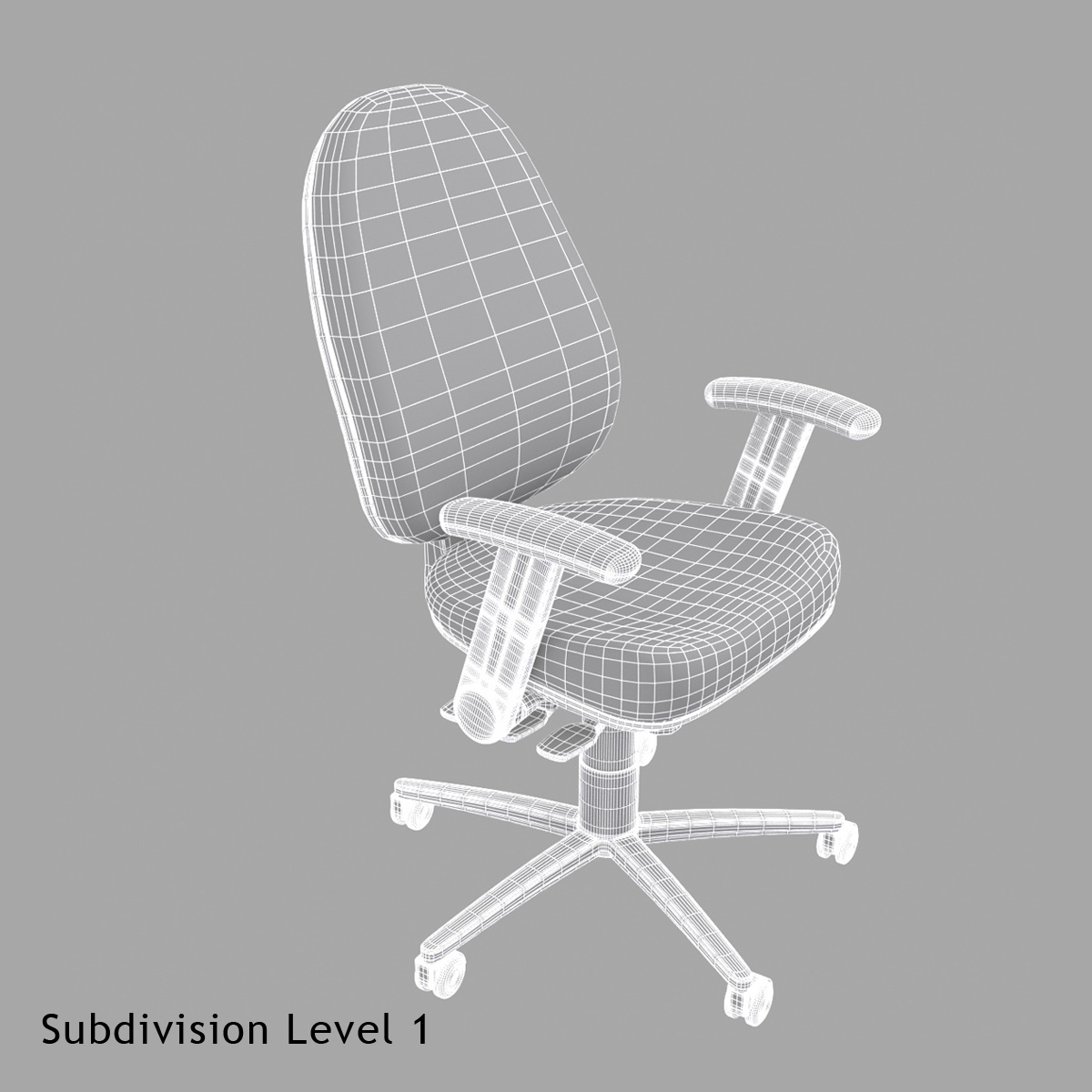 modern chair 3d obj
