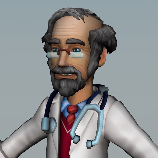 3d doctor animation