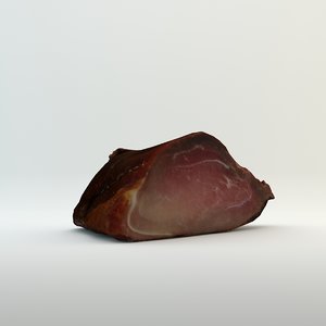 smoked meat 3d model