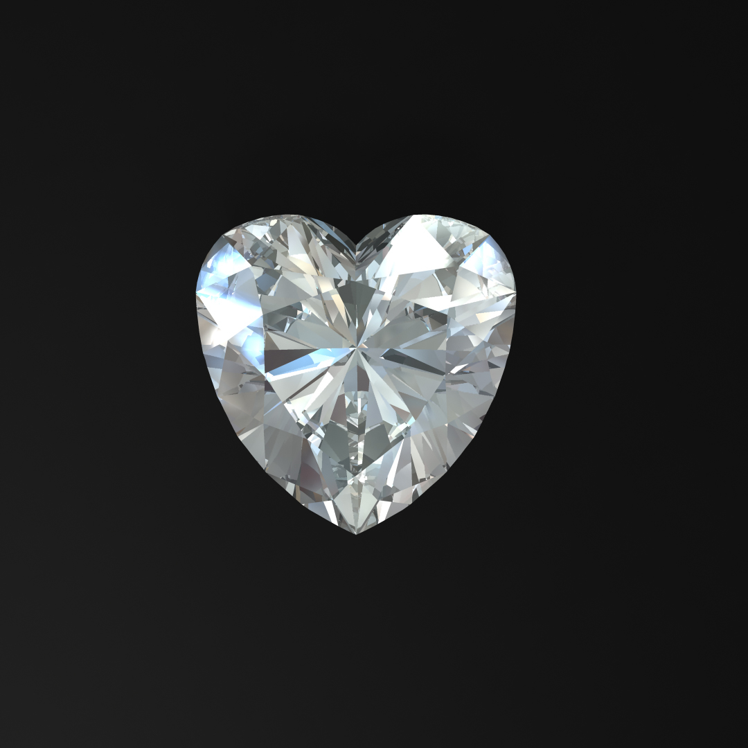 心钻石切割3d模型