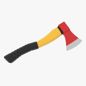 Free 3d Fire Axe Models Turbosquid - military axe roblox