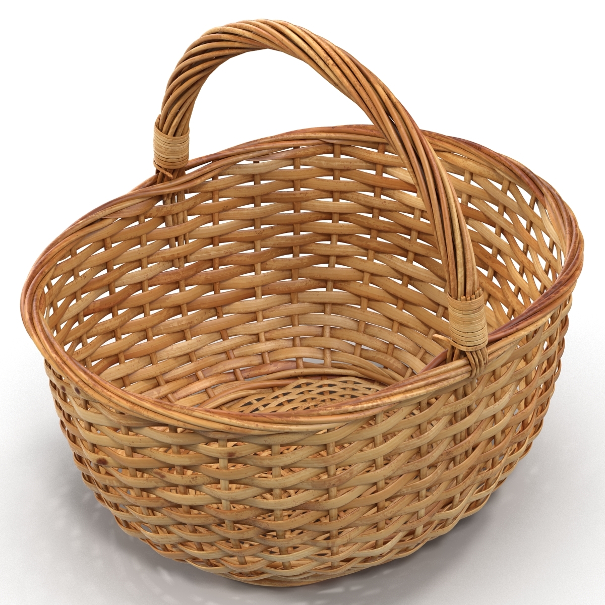 c4d straw basket