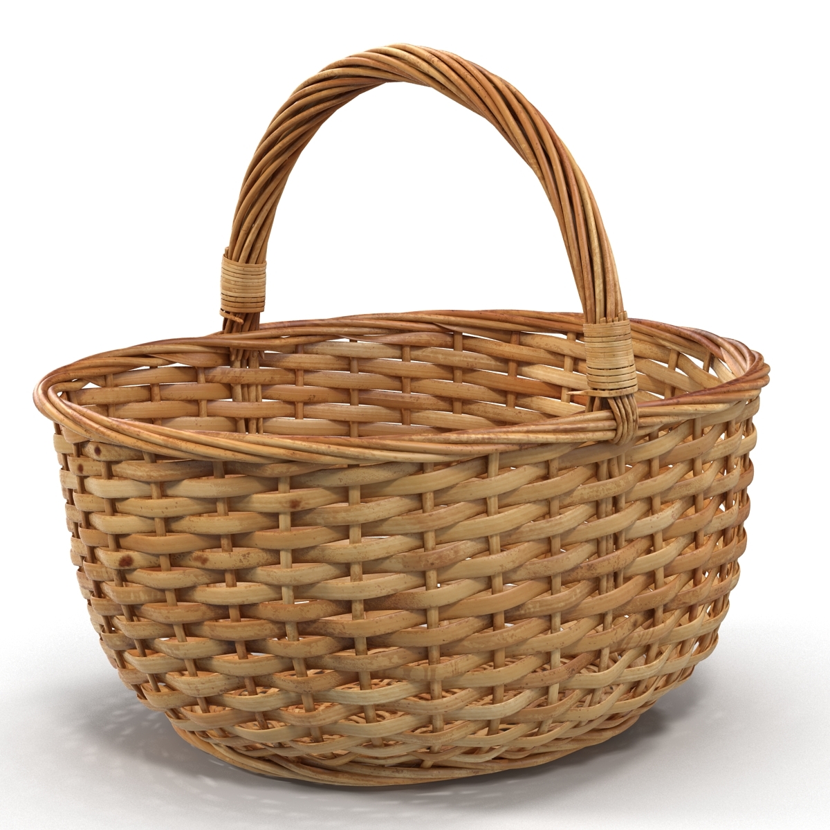 c4d straw basket