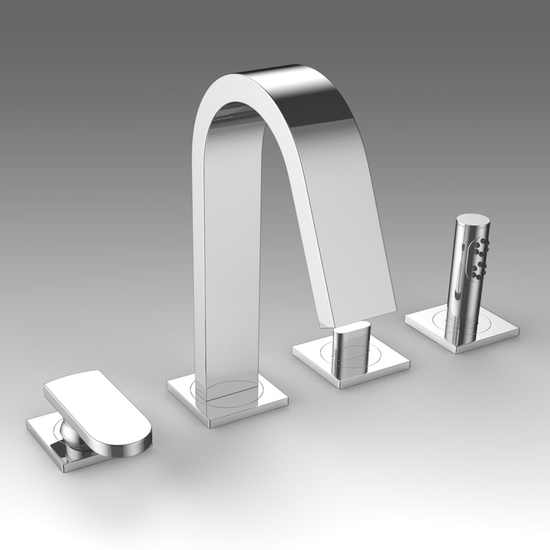 mixer tap 3d model