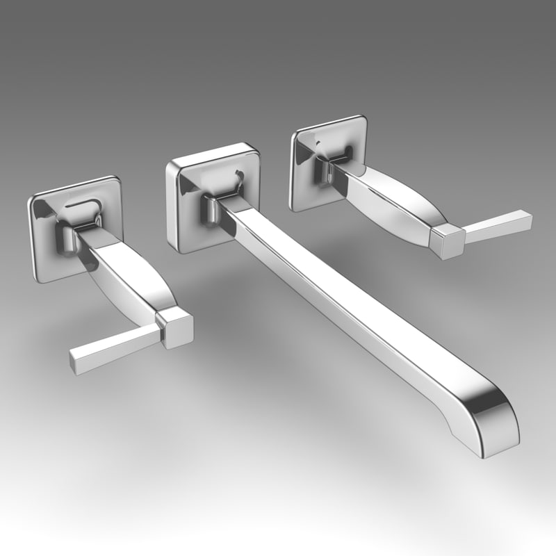 3d model mixer tap
