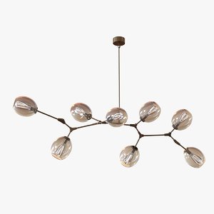gorgeous chandelier globes 3ds