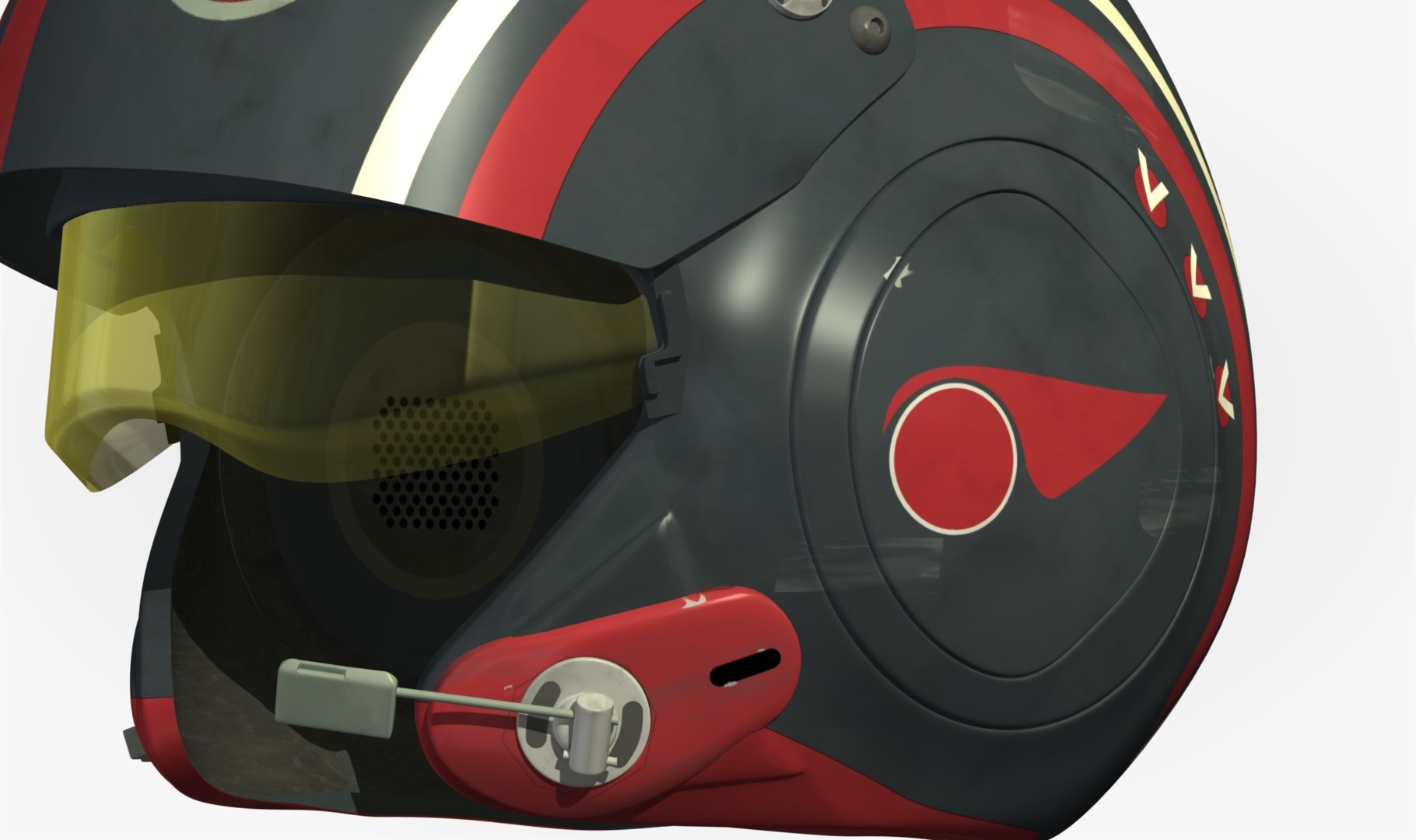 3d poe dameron helmet