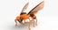 3d model of autonomous robot wasp