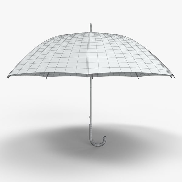 3d model umbrella