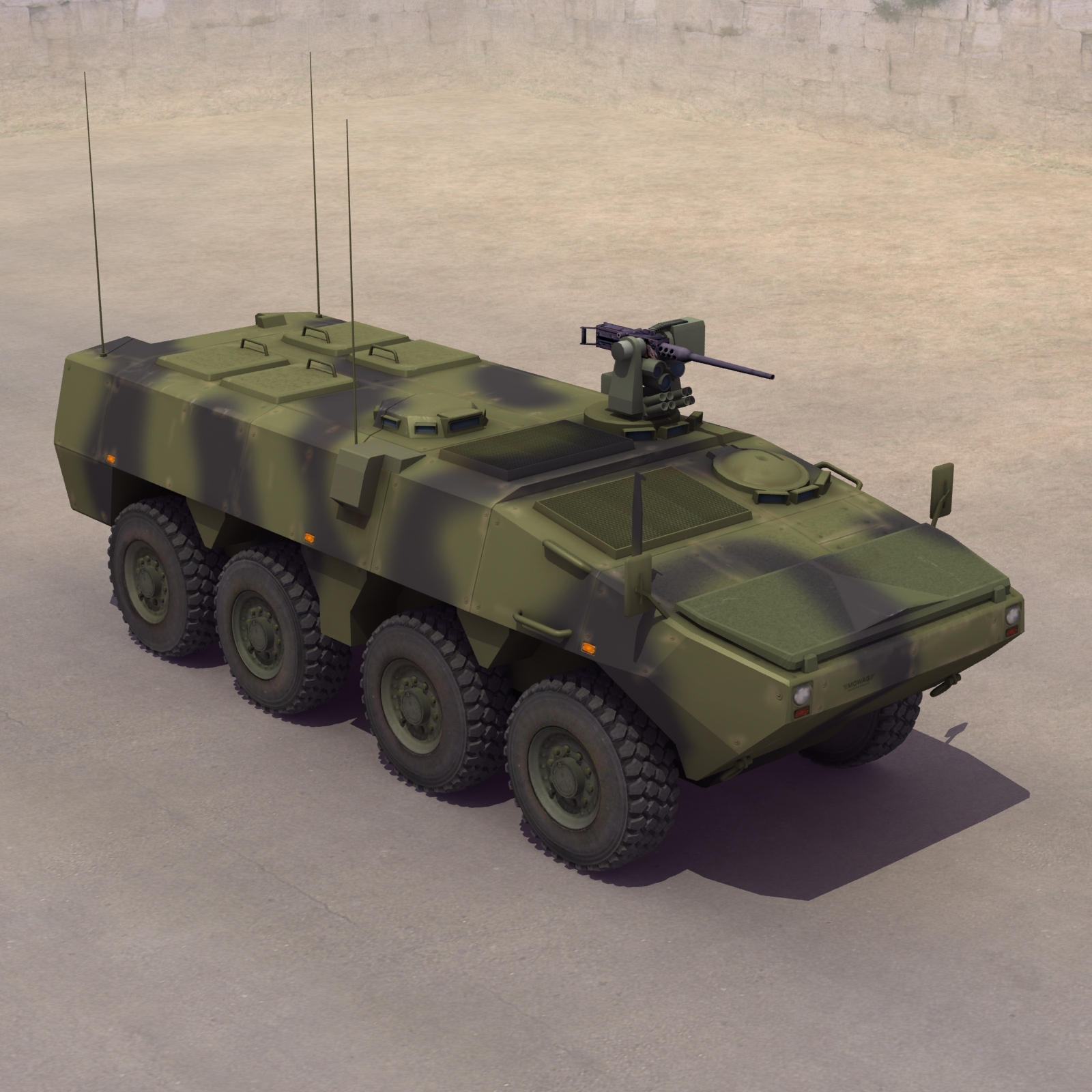 3d piranha iiic apc