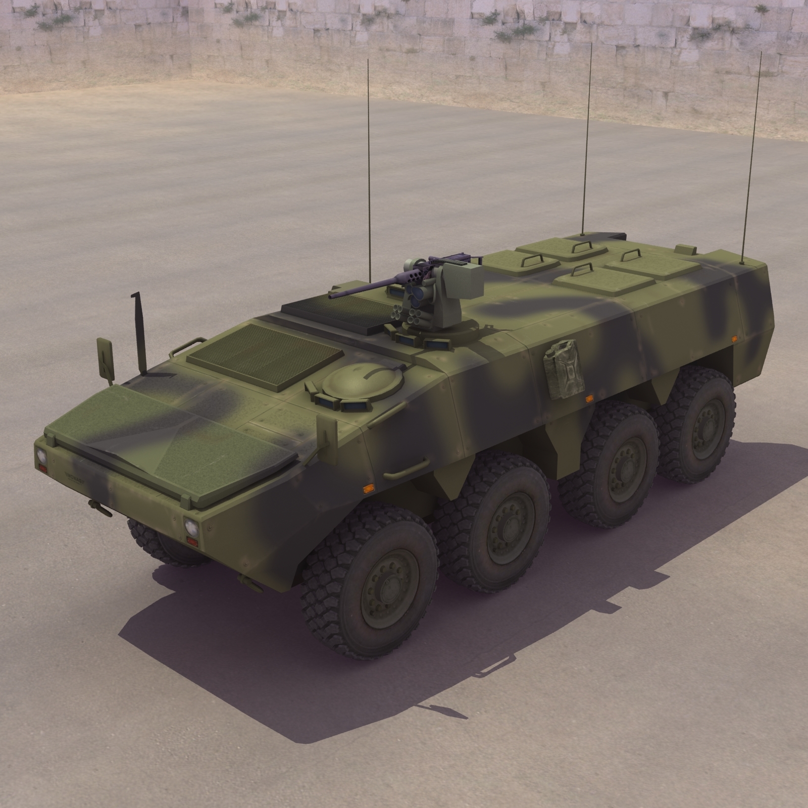 3d piranha iiic apc