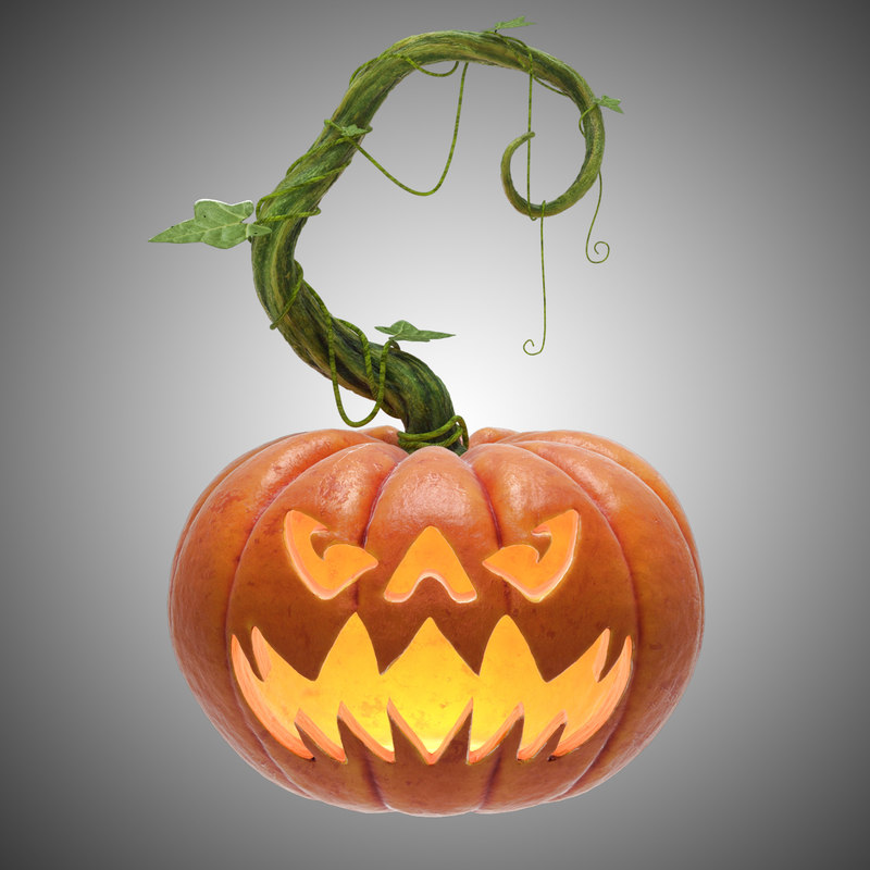 3d max halloween pumpkin 2