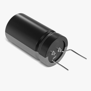 3d model of capacitor