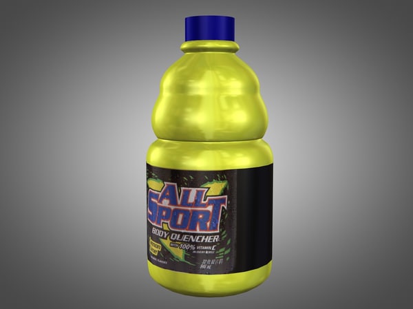 Sport Bottle C4d