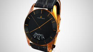 3d model jacque lemans wrist watch