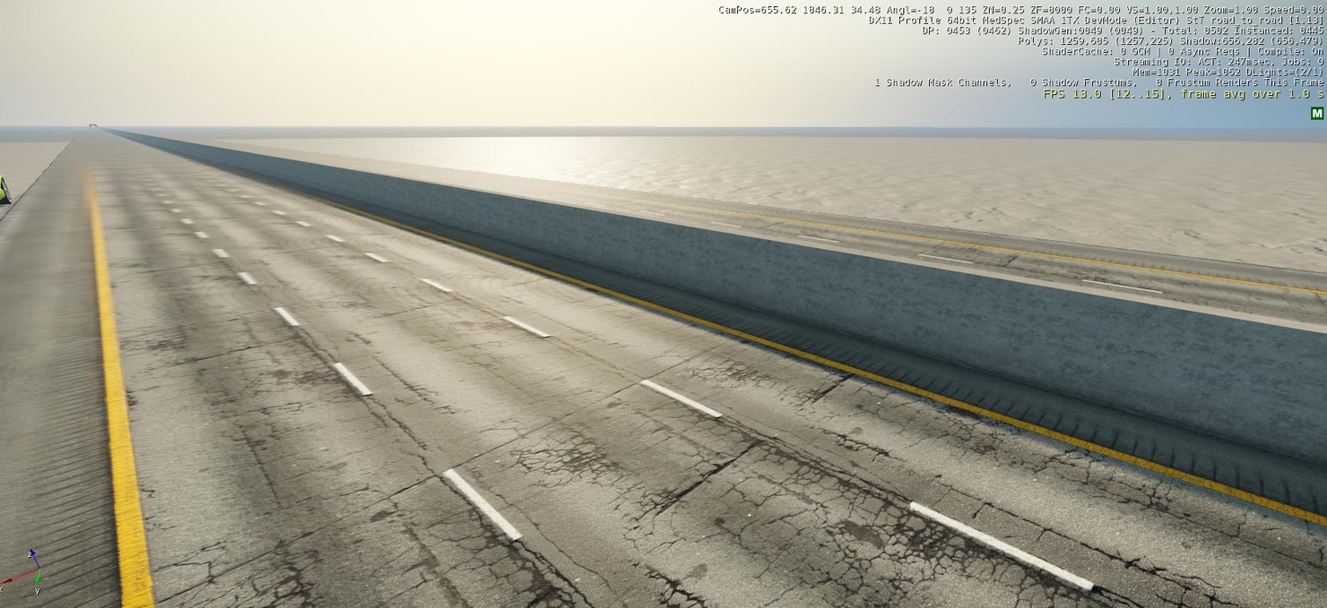 3ds max road objects