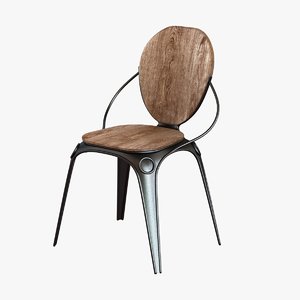 chair louix zuiver black 3d 3ds