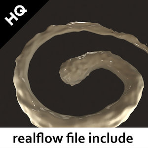 3d flow realflow model