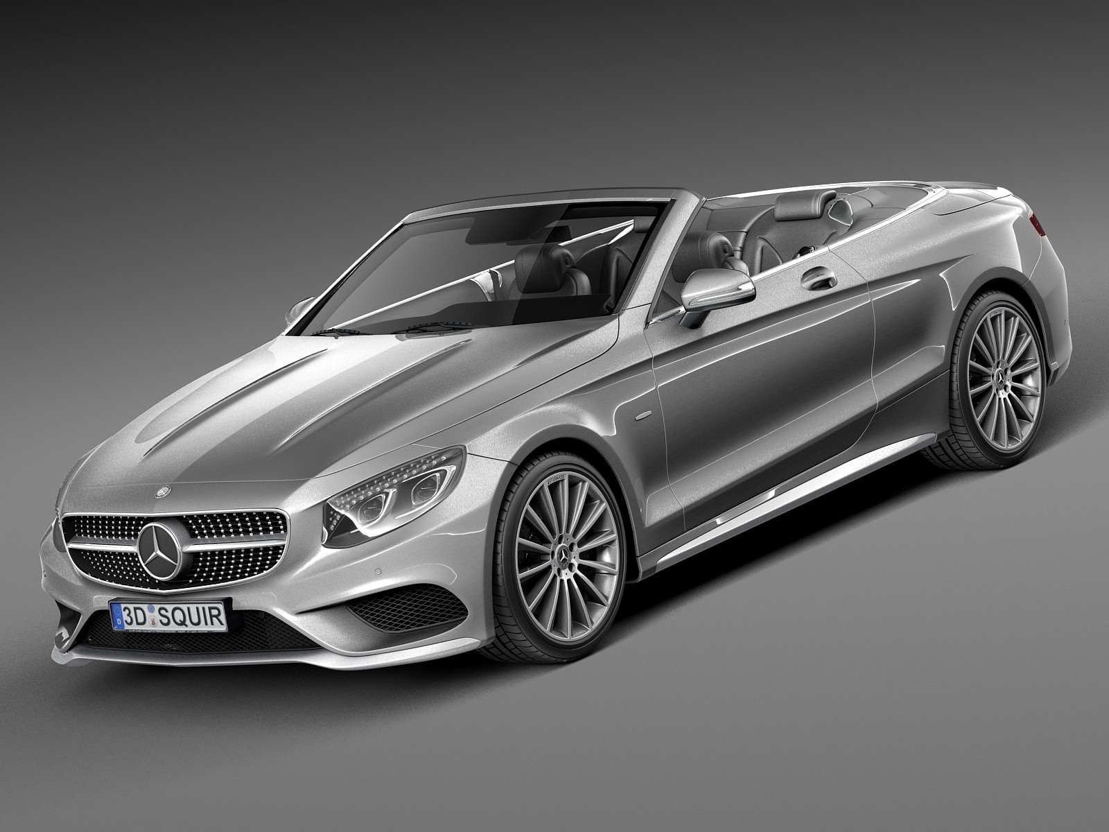 3d Model Mercedes Mercedes-benz Benz