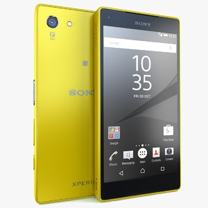 3d sony xperia z5 compact