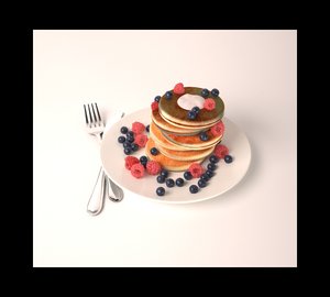 3ds max pancakes