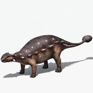 3d ankylosaurus cretaceous ankylosaurs dinosaur model