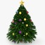 christmas tree 4 3d model