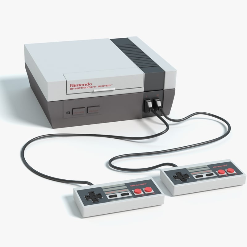 3d nintendo nes model