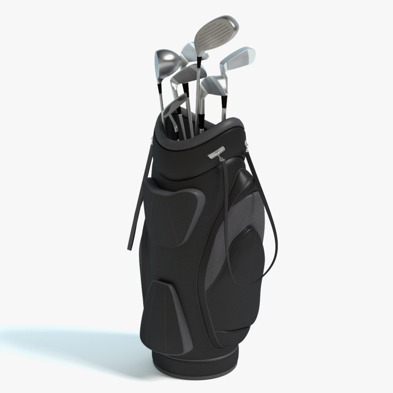  3d  golf  bag 