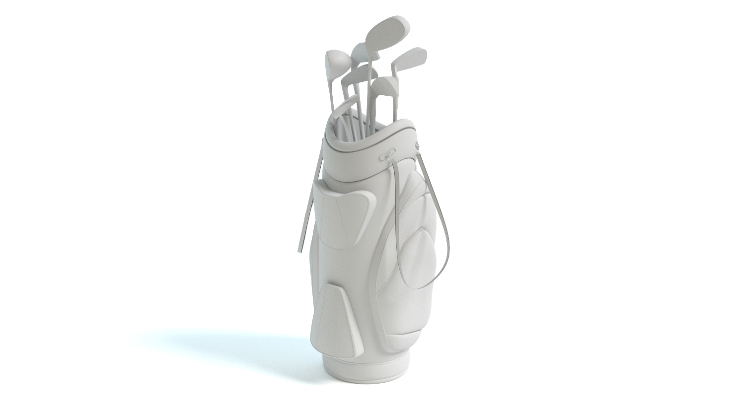 3d golf bag