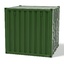 3d model cargo container