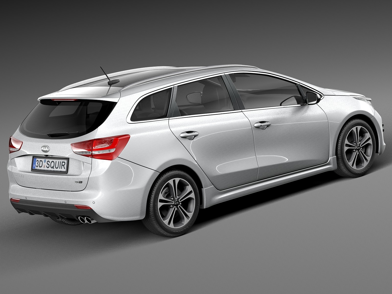 3d Model 2016 Kia Ceed