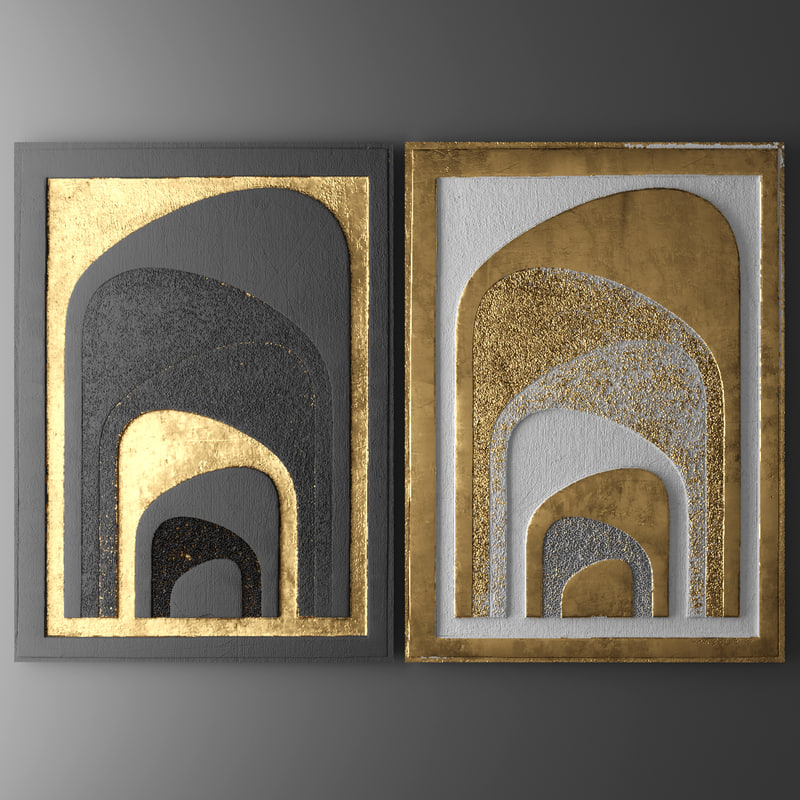 3d model wall panel