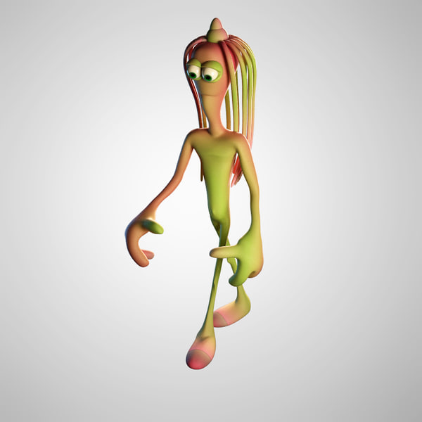 动画3d生物模型