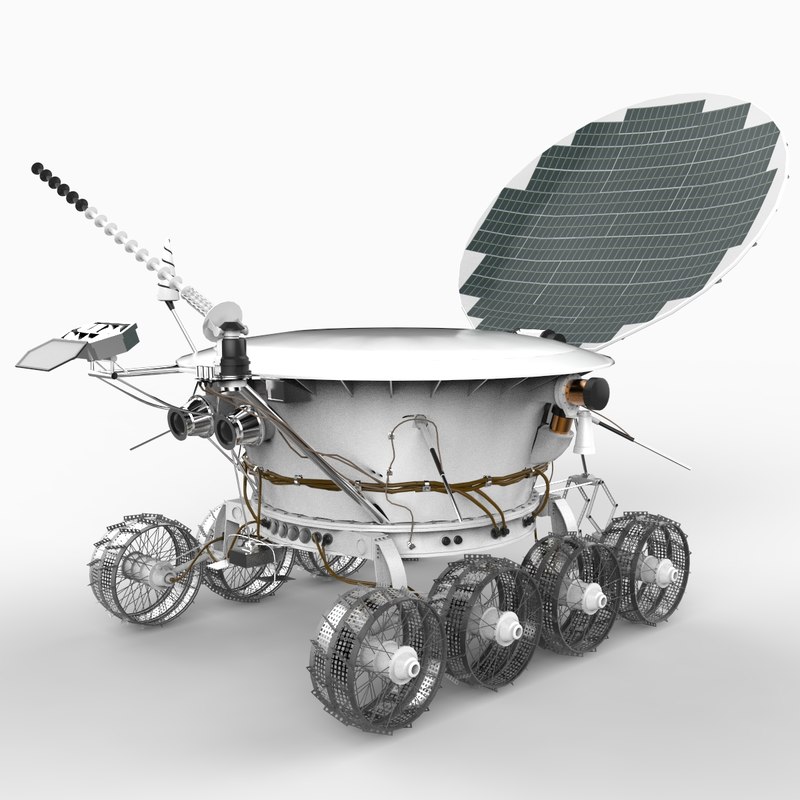 LUNOKHOD 1 Moon WalkerPlastic ModelSoviet Space ProgramMoon Rover3D