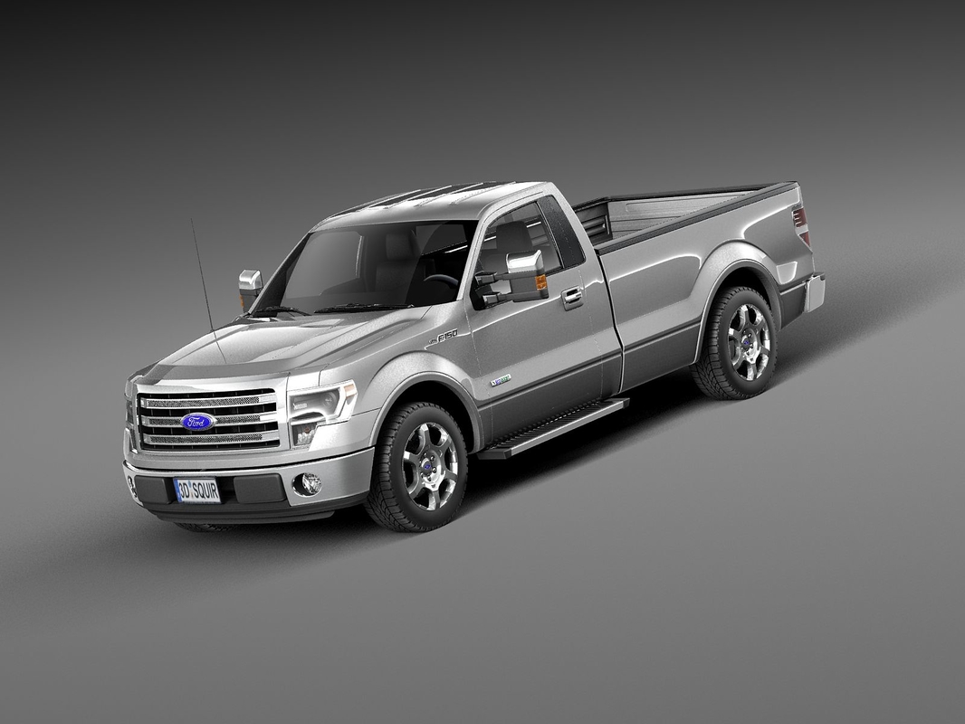 3d 2012 2013 pickup truck model