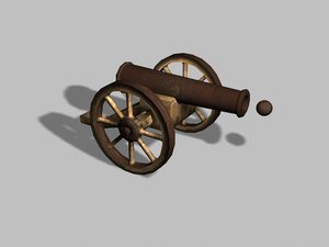 old cannon unity 3d fbx