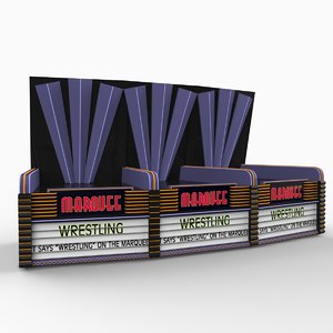 3d model theater marquis