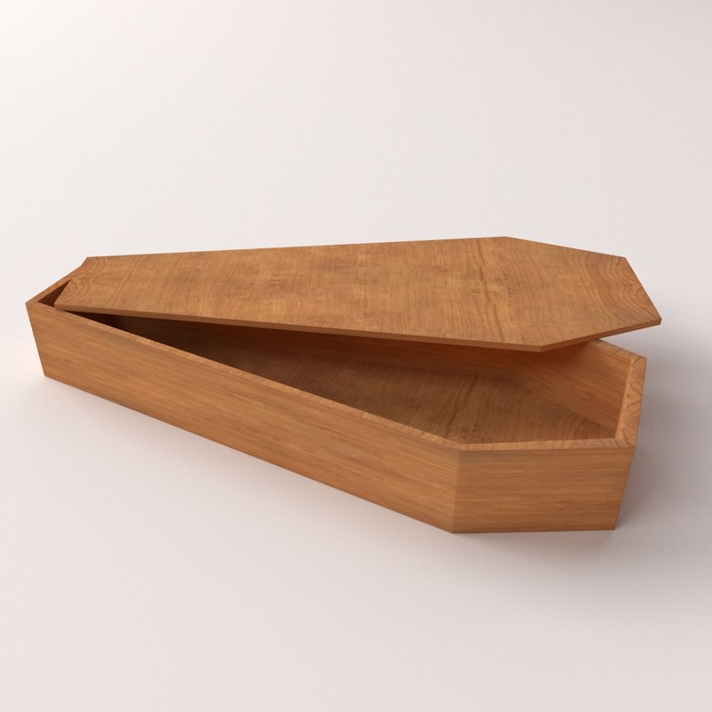 coffin 3d model