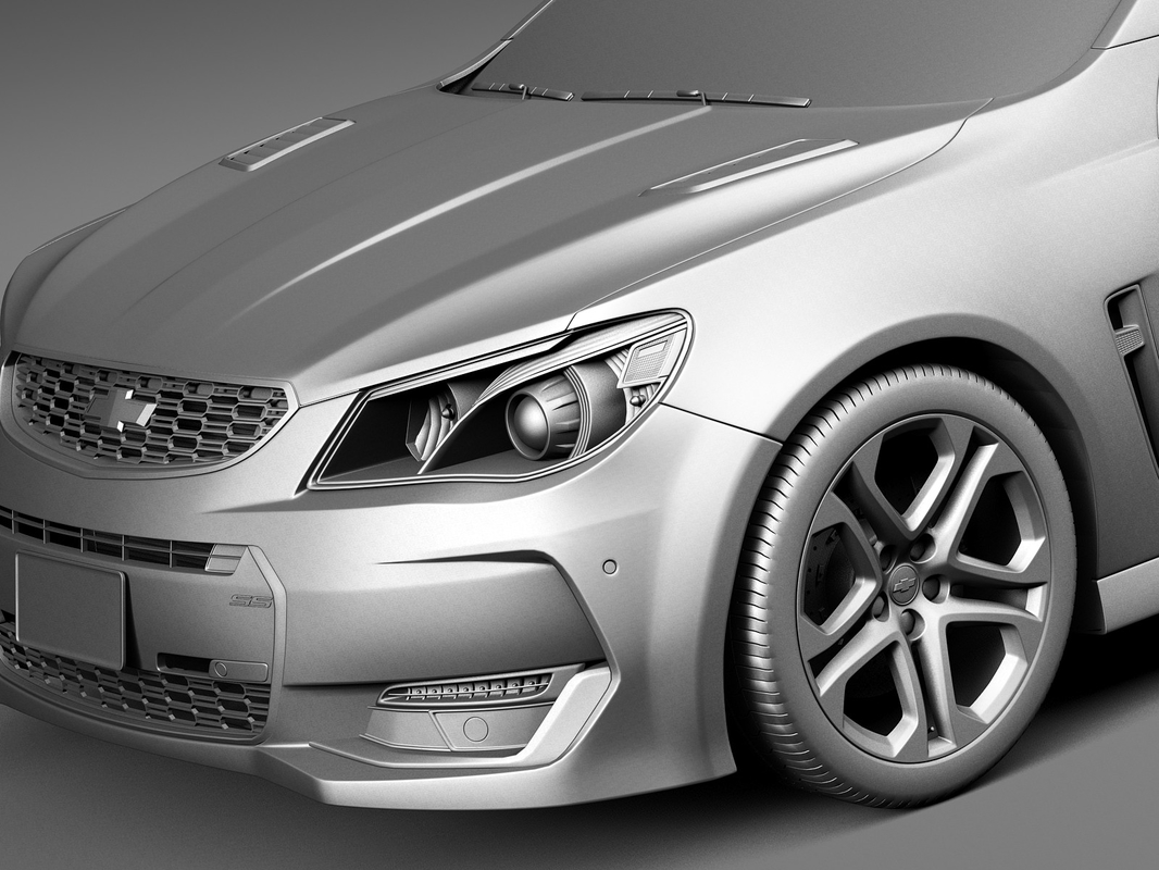 3d 2016 chevrolet ss