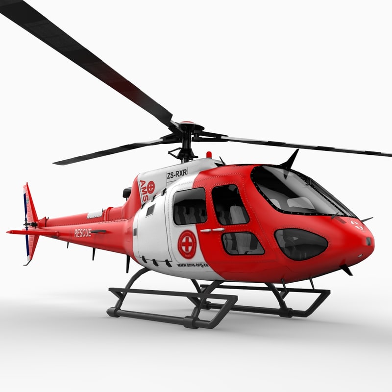 super 3d aviation helicopter