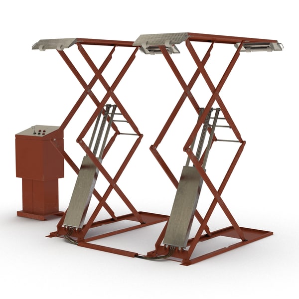 3d model car lifts