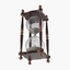 free 3ds model hourglass hour glass